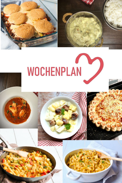 Was soll es die Woche bloß zu essen geben? Ich habe dir hier eine ganze Woche an leckeren Rezepten zusammengestellt - du kannst sie alle vegan oder vegetarisch kochen - der mix dich glücklich Wochenplan für den Thermomix - Nummer 3