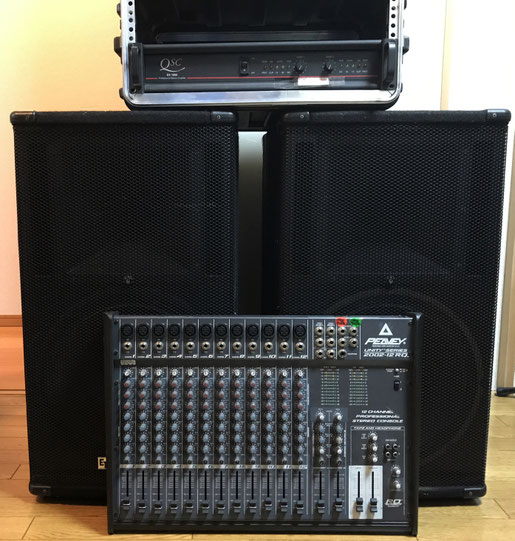 ALTO/アクティブスピーカーセット/TS110A アンプ内蔵 PAスピーカー