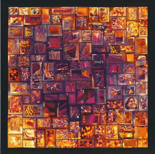 Papiercollage von Klaus Becker, Kassel