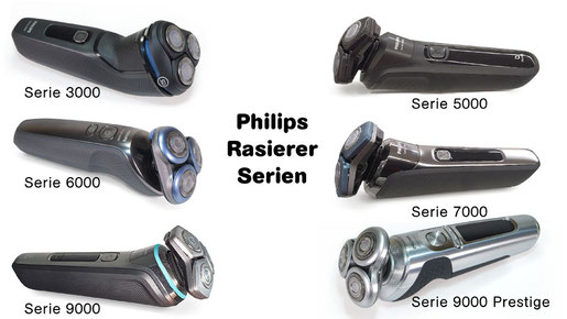 Philips Rasierer Serien