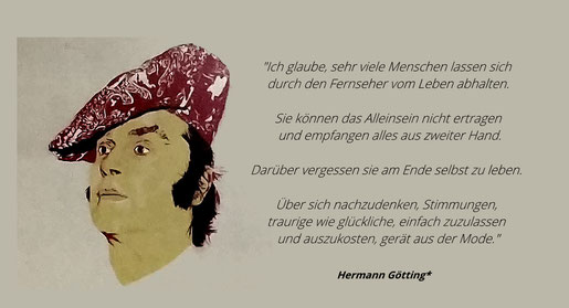 Hermann Götting einer der "Kölner Köpfe" am Appellhofplatz