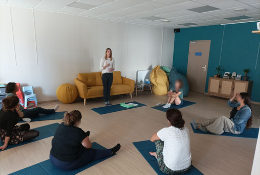 L'atelier Ma Parent'aise spécial réflexes archaïques, à l'Espace des Parents