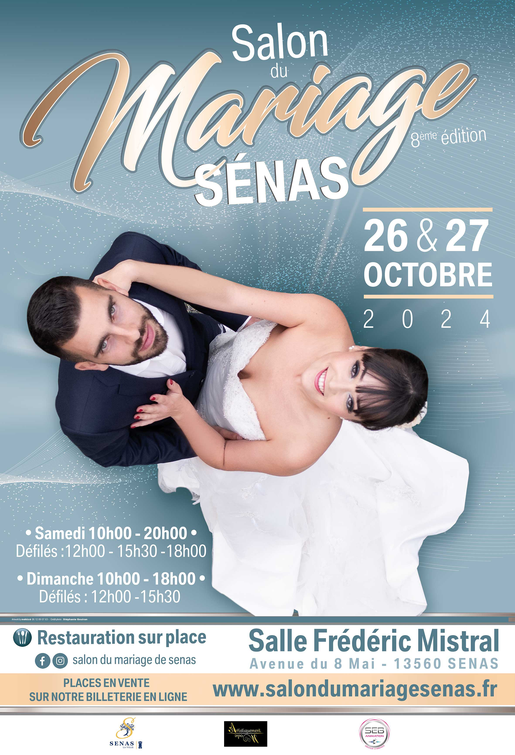 Salon du Mariage de Sénas - 26 et 27 Octobre 2024
