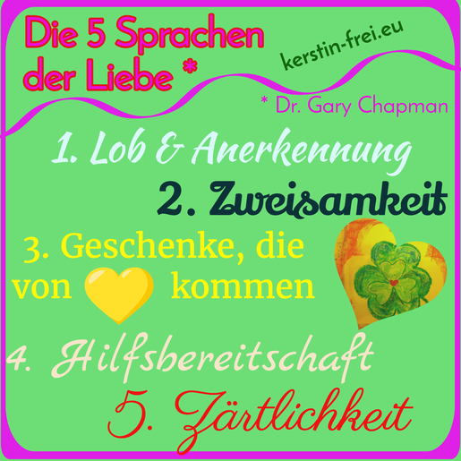 "5 Sprachen der Liebe" "Dr. Gary Chapman" "Kommunikation in der Partnerschaft" Bestseller