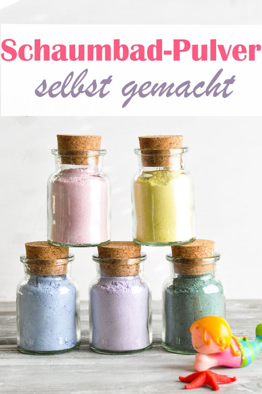 Schaumbad Pulver selbst gemacht