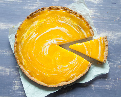 Käsekuchen mit Solero-Topping, fruchtig, sommerlich, vegan möglich