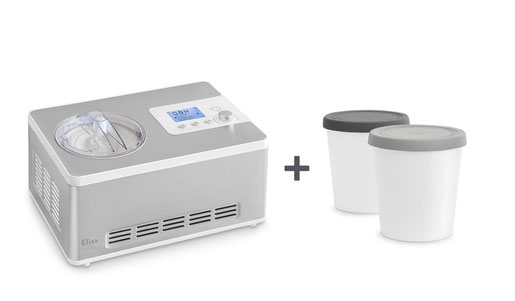 Eismaschine Elisa mit Kompressor Testbericht Erfahrung