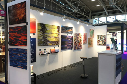 Messestand Frank De Gasperi Fotokunst auf der Heim+Handwerk 2016