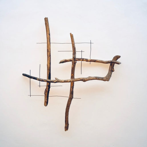 Wolfgang Wallner Kraftobjekte, Wandobjekt Fragment