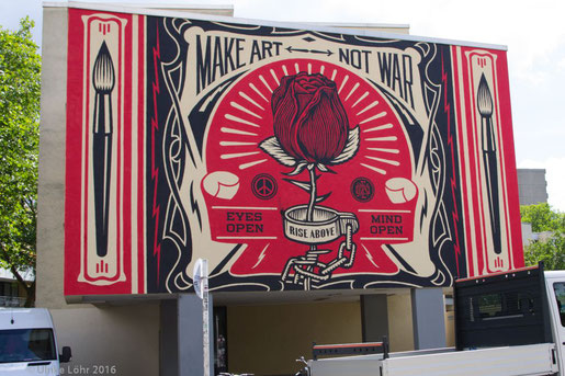 Shepard Fairey, Make Art Not War