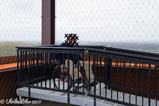 Aussichtsplattform für Rollstuhlfahrer