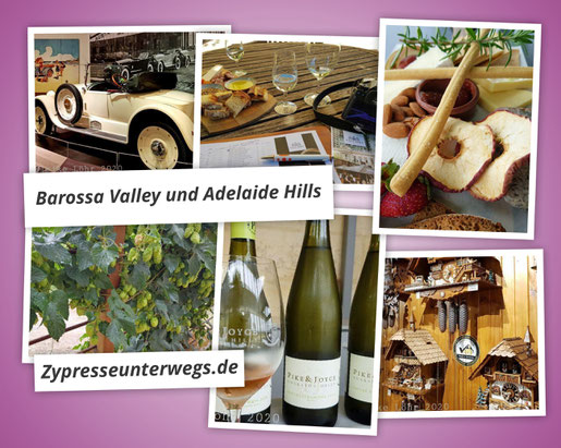 Adelaide Hills und Barossa Valley: Autos, Wein und deutsche Siedler