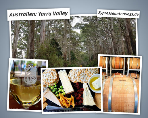 Wein im australischen Yarra Valley 