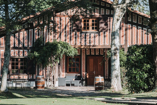 Maison typique des Landes