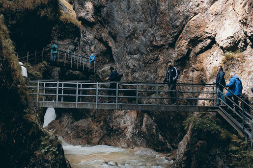 Almbachklamm Gorge, Germany, hiking trails Bavaria, adventures trails in Germany