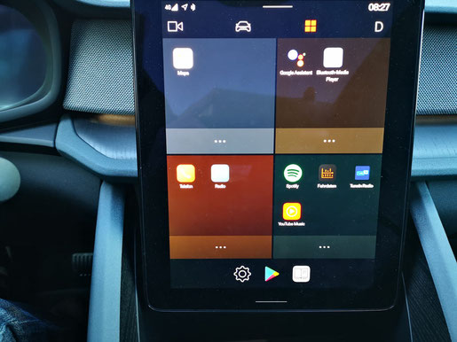 Polestar 2 Main Display Android Google