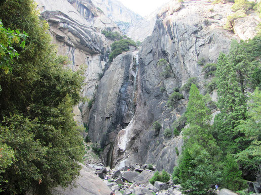 Yosemite Falls à sec