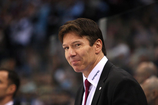 Trainer Uwe Krupp (Eisbaeren)