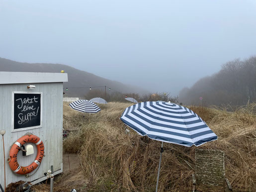 "Sie sind ja ganz schön mutig mit soner Suppen-Bude"