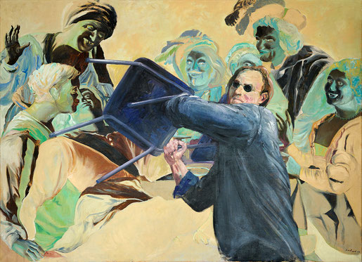 Leo Leonhard, 1994, Der Bruder des verlorenen Sohnes,  140 x 200 cm