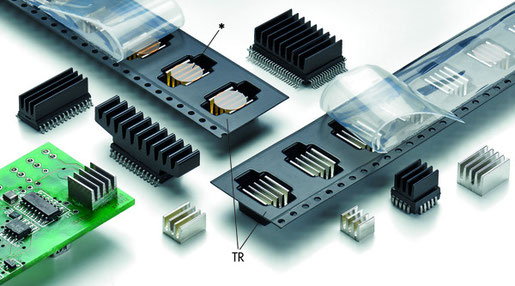 ICK SMD シリーズ 表面実装デバイス用ヒートシンク Fischer Elektronik