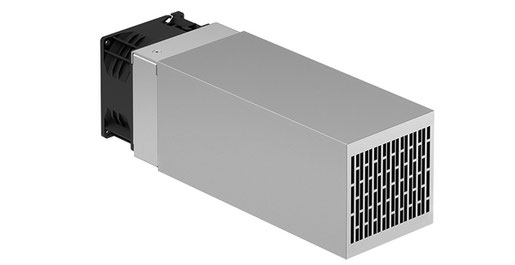 LA V HB 7   W86mm x L86mm 中空型ヒートシンク＋軸流ファン＋エアフローチャンバー