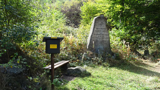 Stempelstelle 25 - Oberförster – Koch – Denkmal