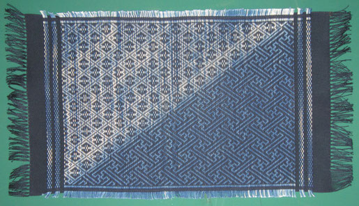 テーブルセンター - 田中敏昭津軽刺しこぎん