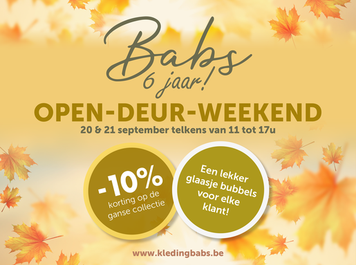 Dirk Van Bun Communicatie & Vormgeving - grafisch ontwerp - Banner Kleding Babs