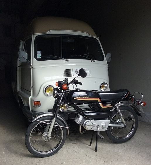 Ma "Starfette" et le TSM-R d'un ami Vendéen, que j'ai remis en route cette année.