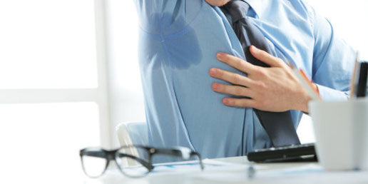 Botox treatment for sweating