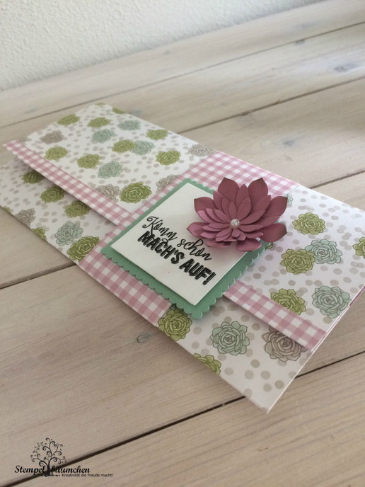 Stampin Up Sukkulentengarten