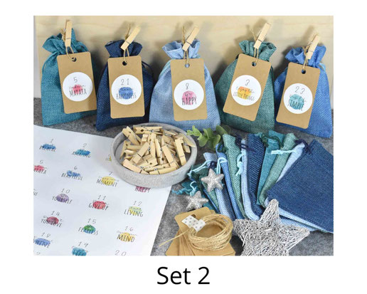 Adventskalender DIY Paket