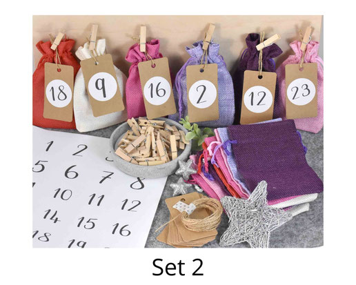 Adventskalender DIY Paket