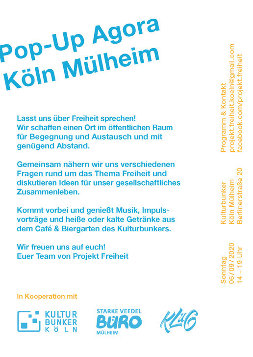 Flyer »An welchem Ort bin ich frei?« hinten