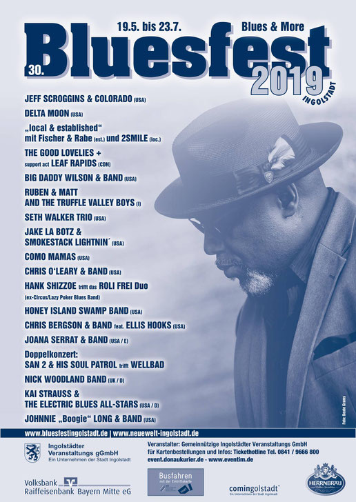 Blues & More - Bluesfest Ingolstadt 2019 - 04/2019