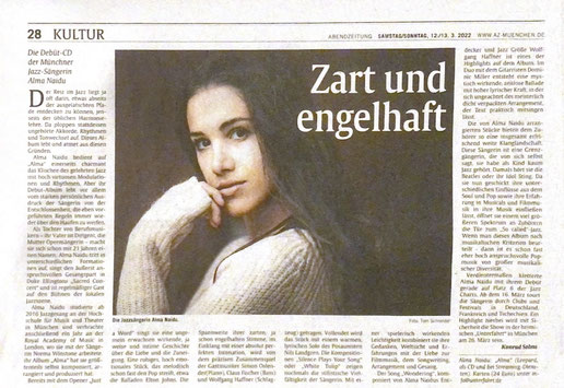Abendzeitung, 12./13.3.2022