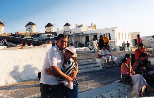 Moinhos de vento de Mykonos