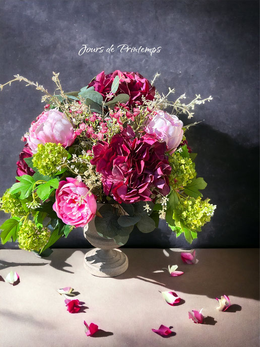 Bouquet-fleurs-artificielles-haut-de-gamme