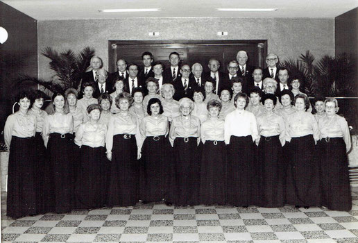 Der Schwechater Gesang- und Musikverein im Jahr 1987