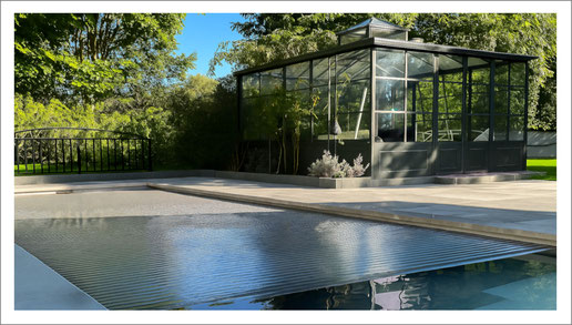 dorada pool Projekt: Modena 725/320 Integra mit Solar Lamellen in Dieburg
