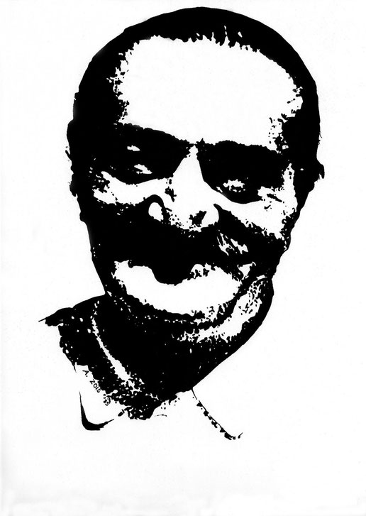 9. Ink drawing