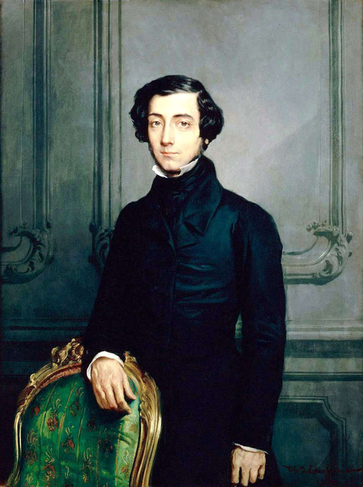 Théodore Chassériau, “Ritratto di Alexis de Tocqueville” (1850)