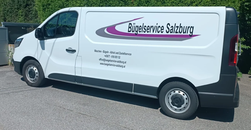 Abhol und zustell Bus Bügelservice Salzburg