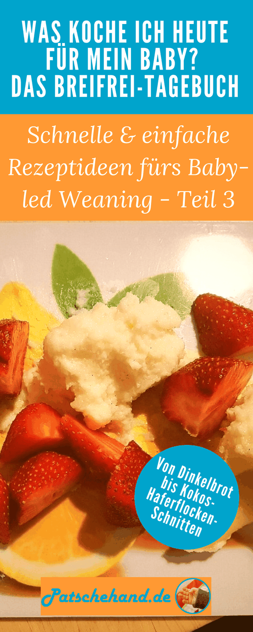 Teil 3 meines Baby-led Weaning-Erfahrungsberichtes: Grafik für Pinterest oder zum Teilen auf facebook