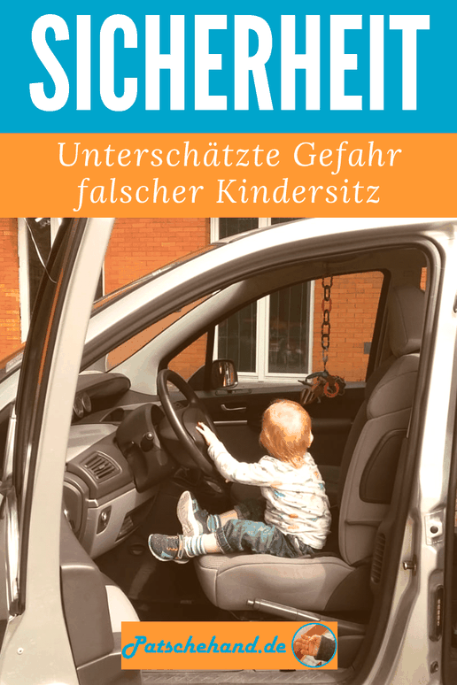 Profi-Tipps für mehr Kindersicherheit im Auto mit den Zwergperten mit Grafik zum Pinnen und Teilen auf Mama-Blog Patschehand.de