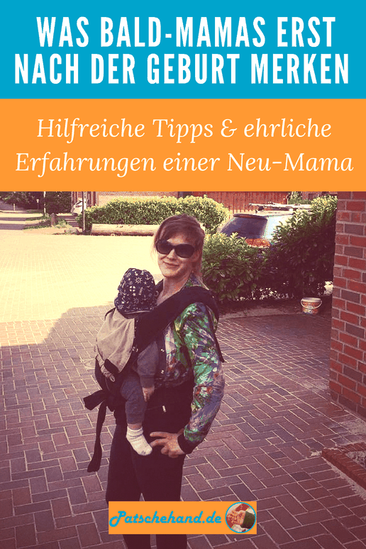 Pinterest-Grafik zur Erstausstattung und ersten Zeit mit Baby zum Pinnen und Teilen auf dem Mama-Blog patschehand.de