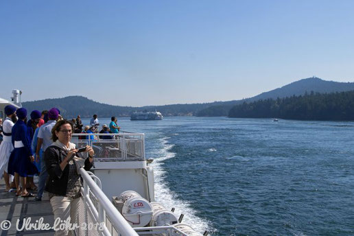 BC Ferries an Deck