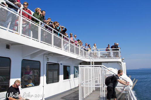 BC Ferries an Deck