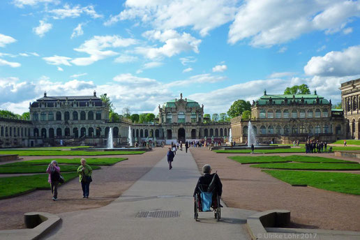 im Dresdner Zwinger